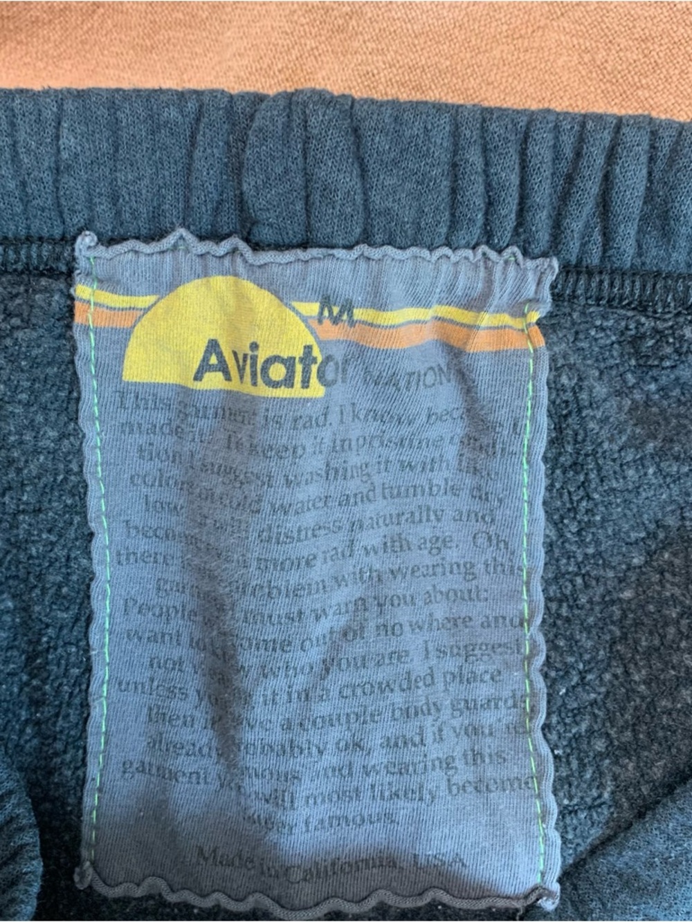 Aviator Nation Bolt sweatpants in charcoal
Women’s medium - Picture 9 of 11